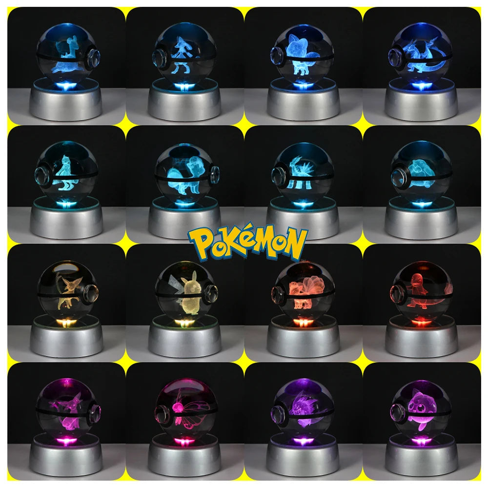Pokéball LED Cristal - ShinyBall